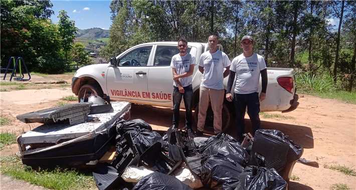 Prefeitura realiza Ação Bota-Fora Contra a Dengue nos bairros Nova Leopoldina e Cidade Alta